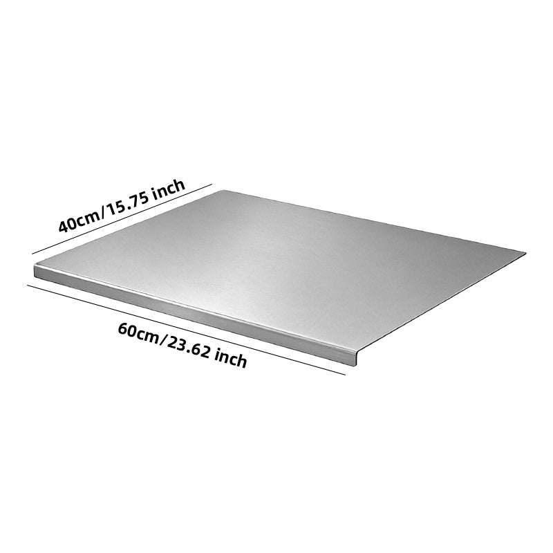 Stainless Steel Cutting Boards for Kitchen, Kneading Cutting Board Mats, Metal Cutting Board for Meat, Fruits, Vegetables, Bread, and Baking Small Cutting Boards